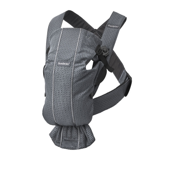 Image showing the Mini Baby Carrier, 3D Mesh, Anthracite product.