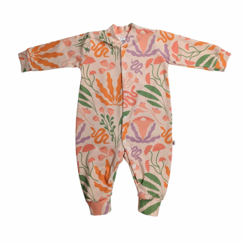 Image showing the Sleepsuit Romper, 0 - 3 Months, Serpentine product.