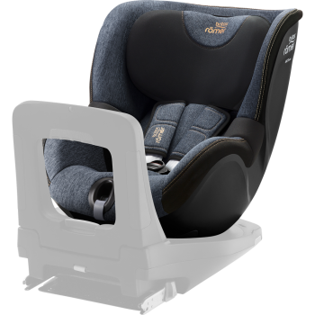 Image showing the Dualfix 3 i-Size Baby & Toddler Car Seat with 360° Rotation Function, from 3 Months, Blue Marble product.