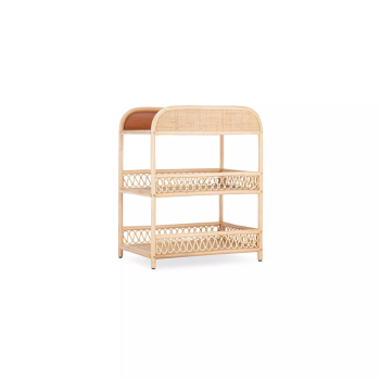 Image showing the Aria Rattan Changing Table, Rattan product.
