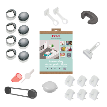 Image showing the 17 Piece Home Safety Starter Pack, Multi product.