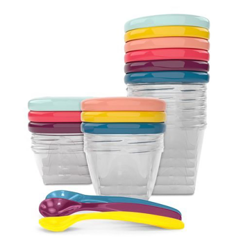 Image showing the Babybols 15 Piece Baby Food Storage Bundle product.