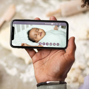 Image showing the See Electric Baby Monitor, White/ Natural product.