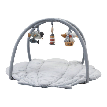 Image showing the Sailors Bay Baby Gym and Activity Playmat, Blue product.
