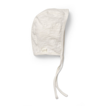 Image showing the Newborn Bonnet, 0 - 3 Months, Vanilla White product.