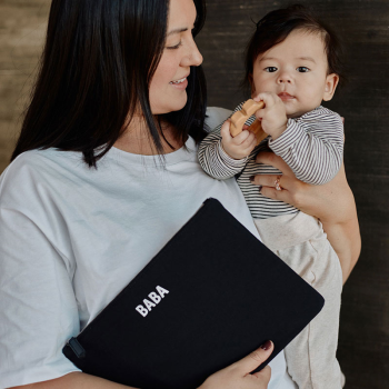 Image showing the Baba Eco Travel Pouch, Black product.