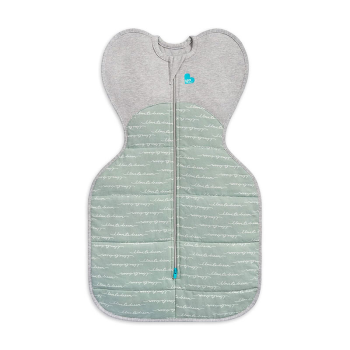 Image showing the Stage 1, Warm Swaddle Sleeping Bag, 2.5 Tog, 3 - 6 Months, Olive (Dreamer) product.