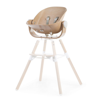 Image showing the Evolu/ONE80° High Chair Newborn Seat, White product.