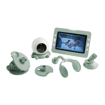 Image showing the Yoo Go Plus Portable Video Baby Monitor, White product.