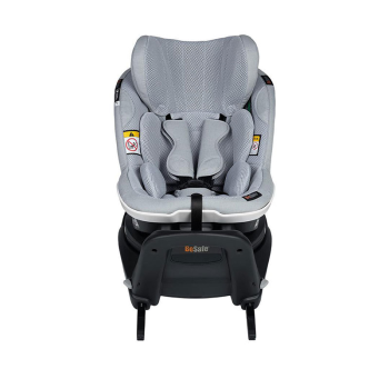 Image showing the iZi Turn M i-Size Baby & Toddler Car Seat with 360° Rotation and Digital Safety System - from 6 Months, Peak Mesh product.