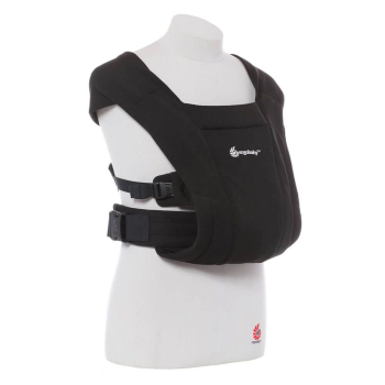 Image showing the Embrace Newborn Baby Carrier, Pure Black product.