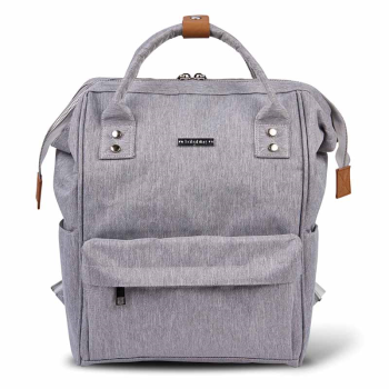 Image showing the Mani Changing Backpack, Grey Marl product.