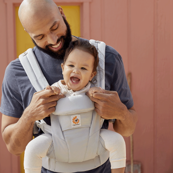Image showing the Omni Dream Baby Carrier, Pearl Grey product.