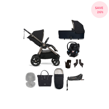 Image showing the Ocarro 9 Piece Complete Travel System Bundle, Navy Classic product.