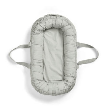 Image showing the Baby Nest with Carry Straps, Mineral Green product.