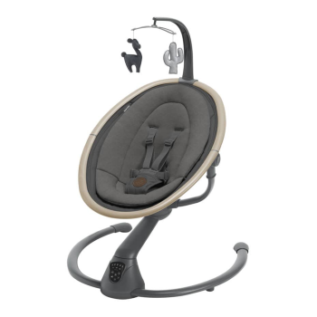 Image showing the Cassia Electric Baby Swing, Beyond Graphite product.