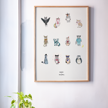 Image showing the Soft Gallery All together now Print, 50 x 70cm product.