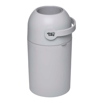 Image showing the HYGIENE Nappy Bin, Cool Grey product.