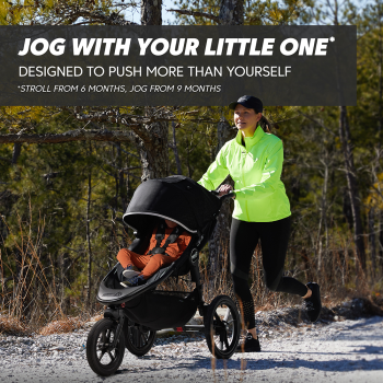 Image showing the Summit X3 Jogging Pushchair, Midnight Black product.