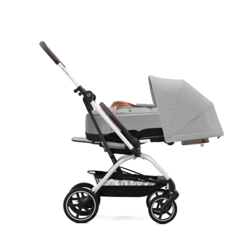 Image showing the Cocoon S Newborn Carrycot Cocoon, Lava Grey product.