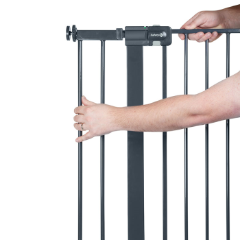 Image showing the Baby Safety Gate Extension Kit, 14cm, Black product.