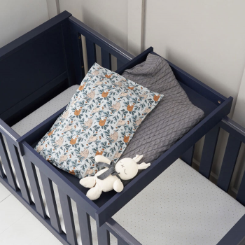 Image showing the Tivoli Cot Top Changer, Navy product.