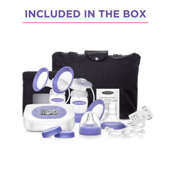 Image showing the SmartPump 2.0 Double Electric Breast Pump, Purple product.