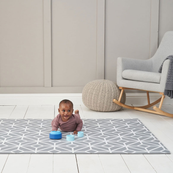 Image showing the Large Puzzle Play Mat, Grey product.