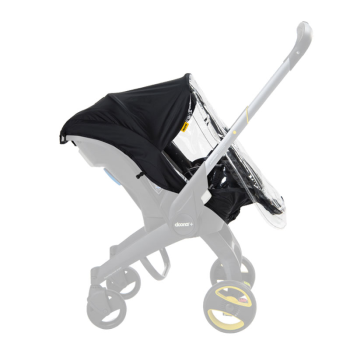 Image showing the Doona+ Car Seat Rain Cover, Black product.