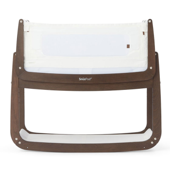 Image showing the The Natural Edit SnuzPod4 Bedside Crib, Ebony product.