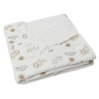 Image showing the Jersey Blanket, 0.5 Tog, Wild Flowers product.