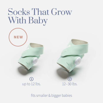 Image showing the Smart Sock 3 Smart Baby Monitor & Extra Socks Bundle, Wild Child product.