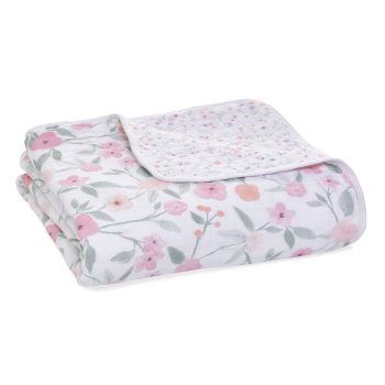 Image showing the Boutique Dream Blanket Cotton Muslin Blanket, 120 x 120cm, Ma Fleur product.