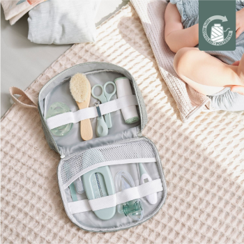 Image showing the Eco Baby Grooming Set, Matcha product.