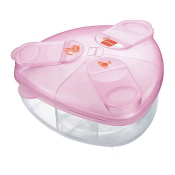 Image showing the Portable Milk Powder Box, Pink product.