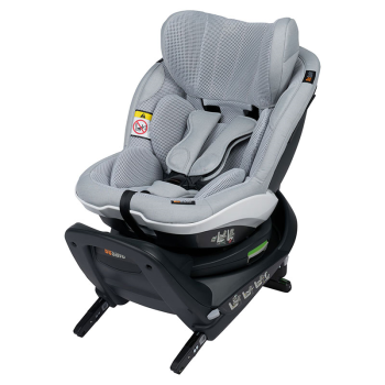 Image showing the iZi Twist i-Size Baby & Toddler Car Seat with Side Twist Rotation - from 6 Months, Peak Mesh product.