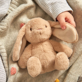 Image showing the Bunny Beanie Soft Toy, Tan product.