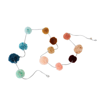 Image showing the MINI Pom Pom Garland, Multi product.