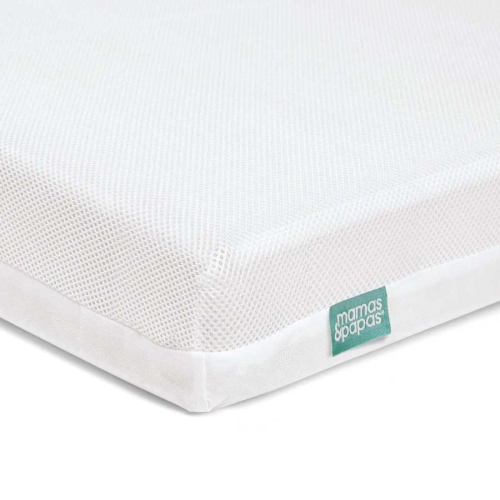 Image showing the Universal Cot Bed Mattress, White product.