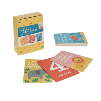 Image showing the Baby Keepsake Milestone Moments Cards product.