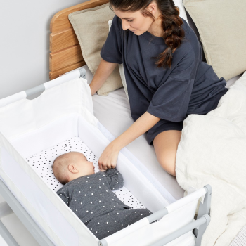 Image showing the SnuzPod4 Bedside Crib incl. Mattress, Dove product.