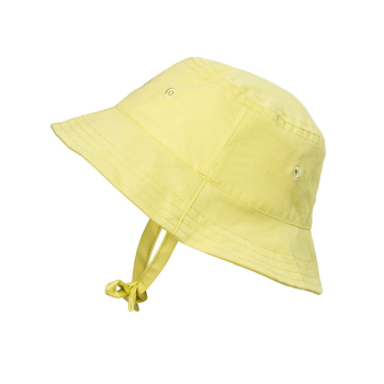 Image showing the Bucket Hat, 0 - 6 Months, Sunny Day Yellow product.