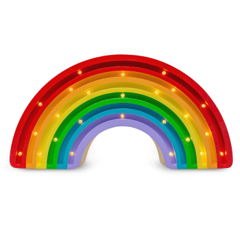 Image showing the Wooden Rainbow Lamp, Classic product.