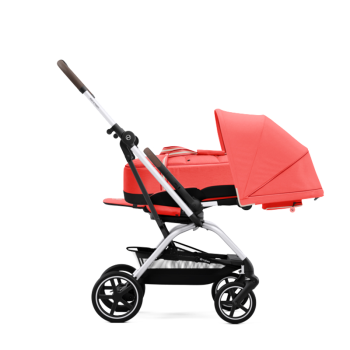 Image showing the Cocoon S Newborn Carrycot Cocoon, Hibiscus Red product.