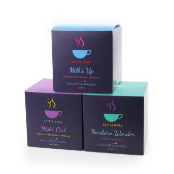 Image showing the New Mama Caffeine Free Herbal Infusion Gift Set, 90g, Multi product.