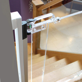 Image showing the Universal Wall & Skirting Kit for Safety Gates, Pure White product.