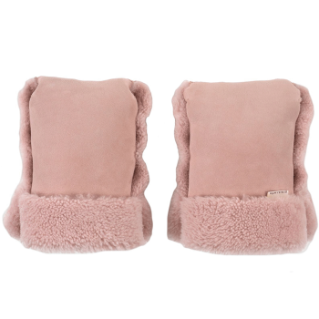 Image showing the Sheepskin Buggy Mittens, Rose product.