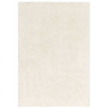 Image showing the Ritchie Modern Plain Shaggy Rug, 120 x 170cm, Cream product.