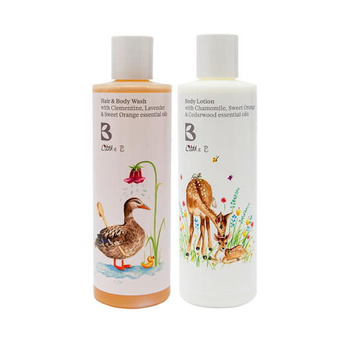 Image showing the Little B Deer Body Gift Set, 2 x 250ml product.