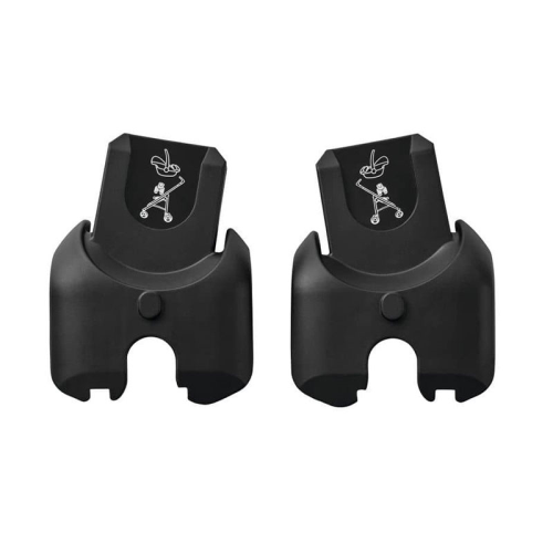 Image showing the Car Seat Adaptors, Black product.